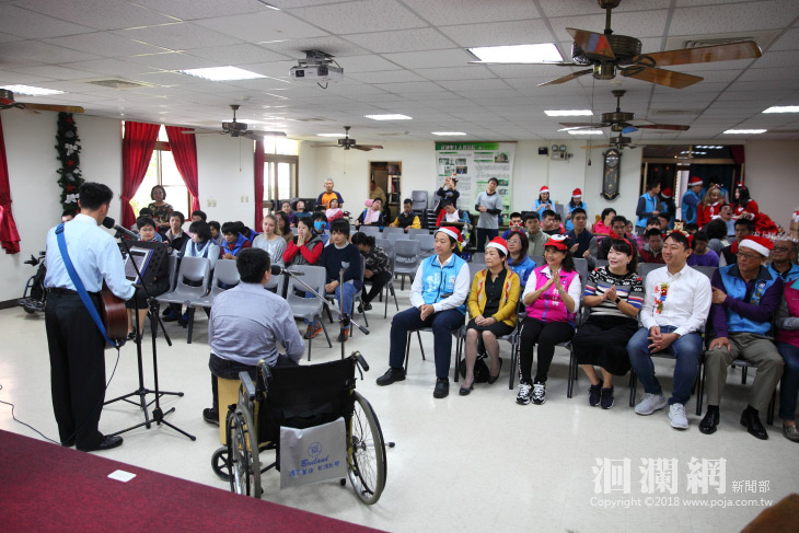 市公所耶誕送愛到社福機構傳遞愛與溫暖