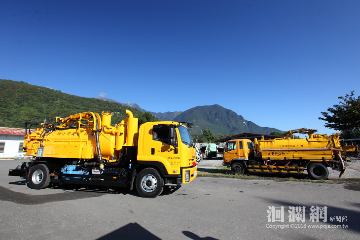 吉安鄉公所600萬購置清溝車，投入防救災及環境整
