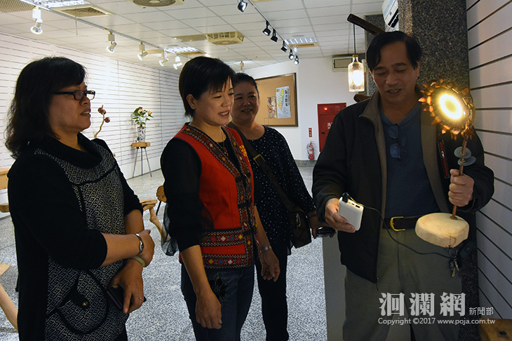 許新財裝置藝術【隨原漂流】展 阿美文化館展出