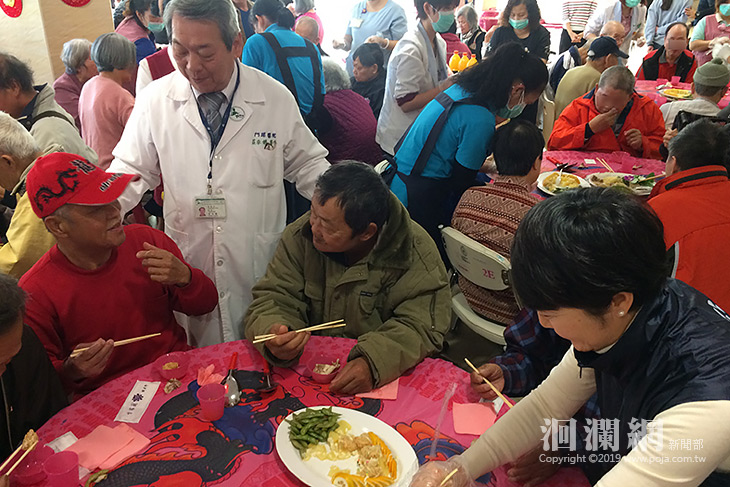 門諾壽豐分院圍爐，元大志工同樂迎新年