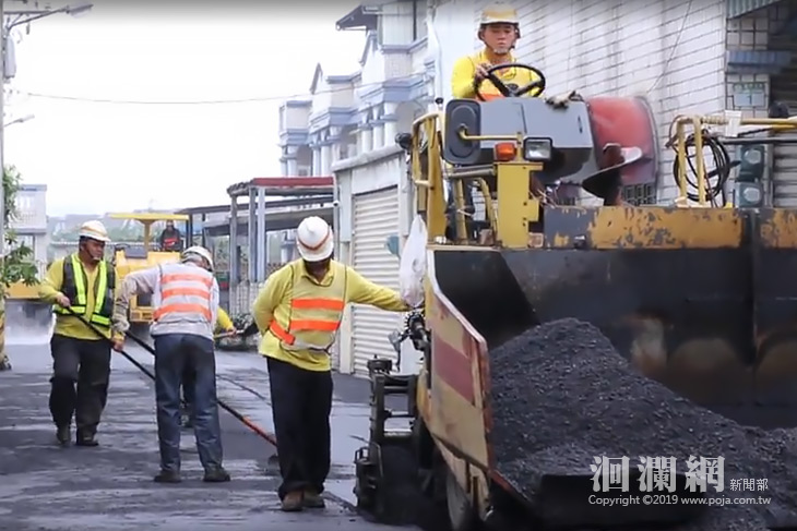 吉安鄉加強鄉內路平改善提供友善道路環境