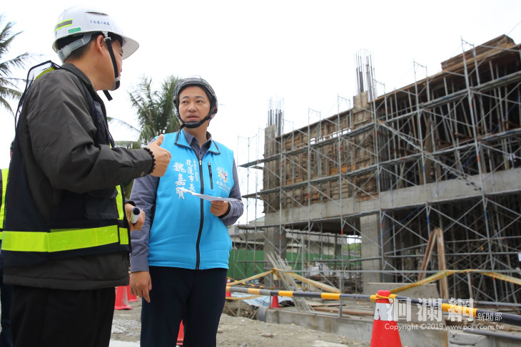 南濱抽水站擴建工程26.80%預計在明年初完工