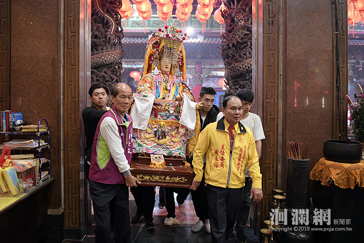 一連五天福州順天聖母金身駐駕勝安宮，花蓮繞境祈