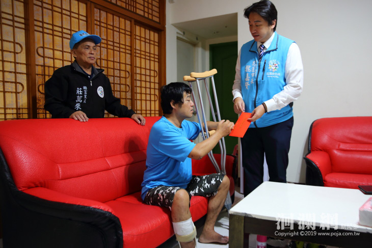 探視馬上關懷戶，魏市長盼助其度難關
