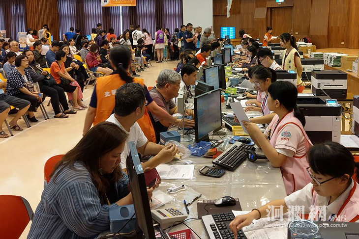因應新冠肺炎影響，綜所稅申報擬實施人潮分流