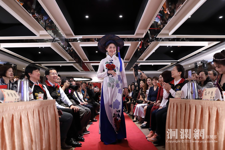 花蓮國際新住民家鄉美藝文服裝交流賽，徐榛蔚縣長