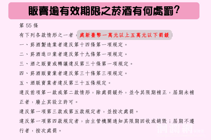 販賣逾有效期限之菸酒有何處罰.jpg