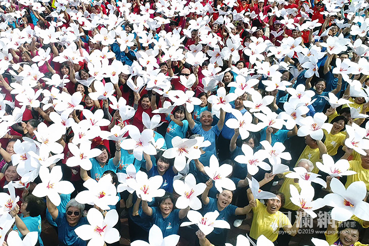全國首創！千人桐花舞紛飛，吉安綻放族群色彩
