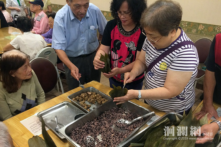 慢性病友齊聚包粽    營養師教你健康吃無負擔