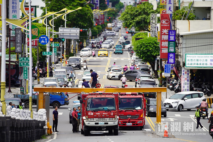 尚志橋限高架遭撞，市長向市民報告設置緣由