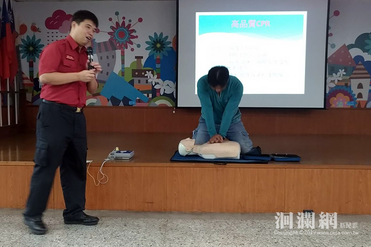 花蓮市民防團常訓，魏嘉賢肯定民力無窮