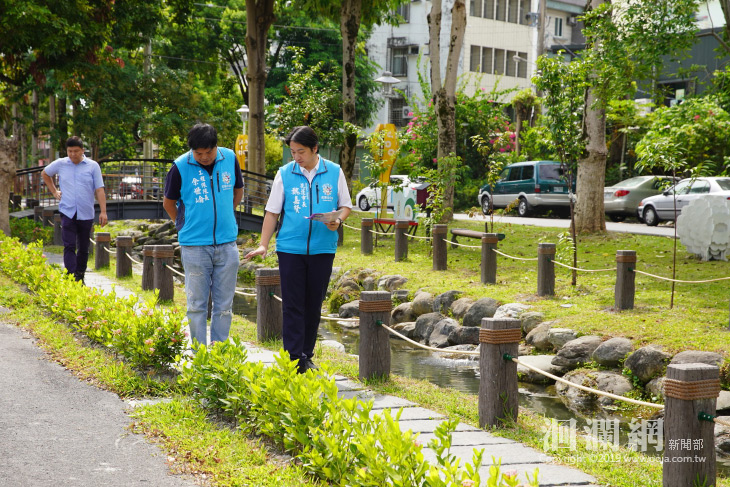 舊鐵道生態園區周邊改善，環境清淨更具人性化