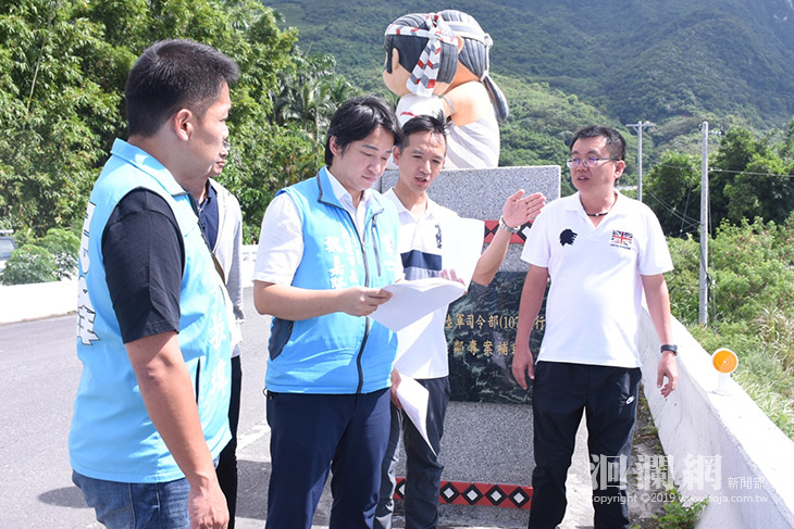 國福堤防水防道路照明不足，魏市長感謝縣府補助經