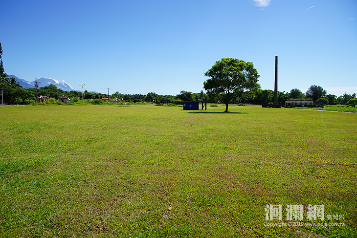 花蓮市佐倉運動公園換新妝滿園綠草如茵揮別陰森
