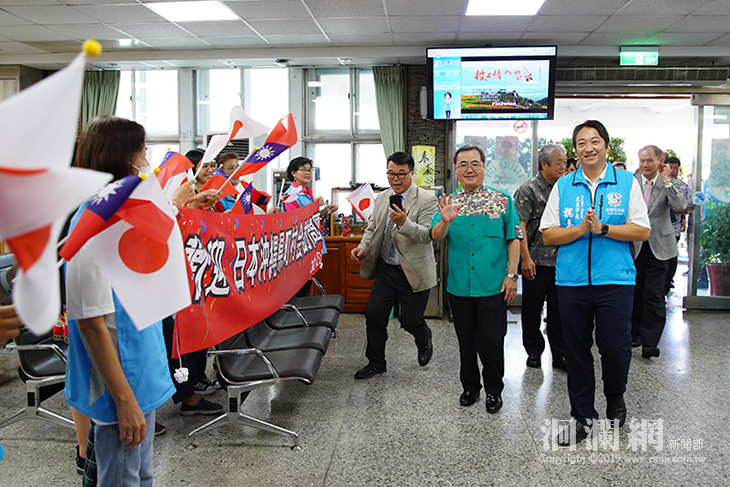 沖繩縣町村會親善訪問，魏嘉賢期盼中央協助直航