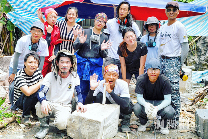 花蓮石雕藝術營人才培訓結訓8人成果發表展