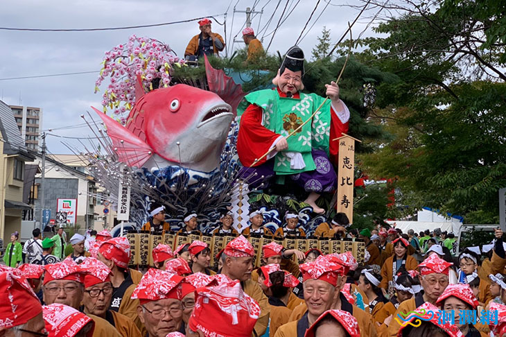 盛岡山車秋祭慶典 華麗山車群聚盛岡八幡宮