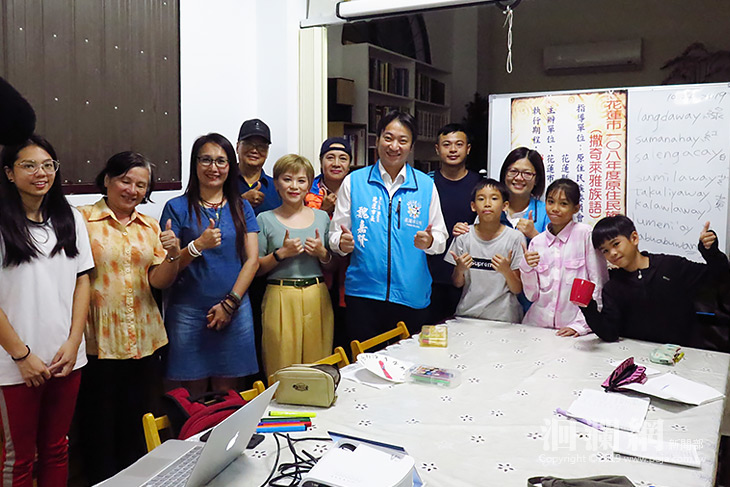 花蓮市公所開辦撒奇萊雅族語研習課