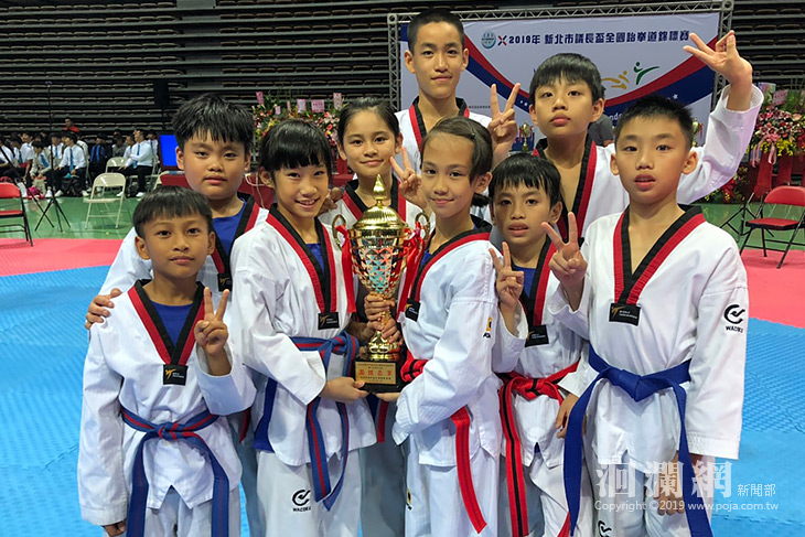 新北市議長盃全國跆拳道錦標賽 嘉里豪奪7金3銀6