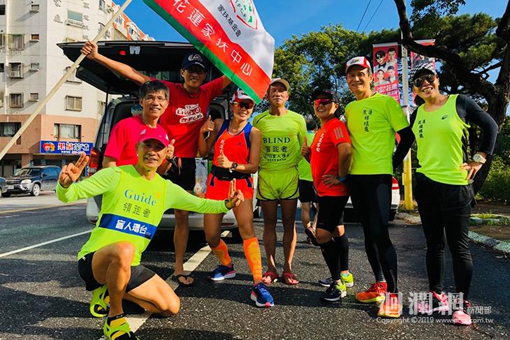 助弱勢過好年盲人環台公益路跑支持25份暖心套餐