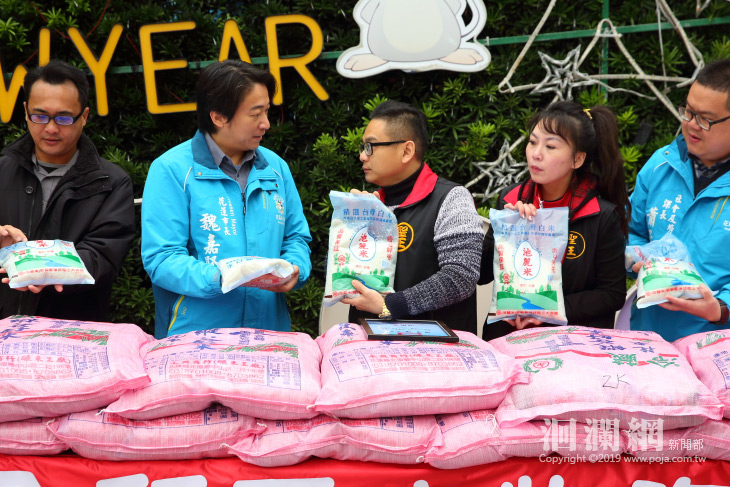 宣揚廣澤尊王孝行愛民精神，聖王堂捐白米物資