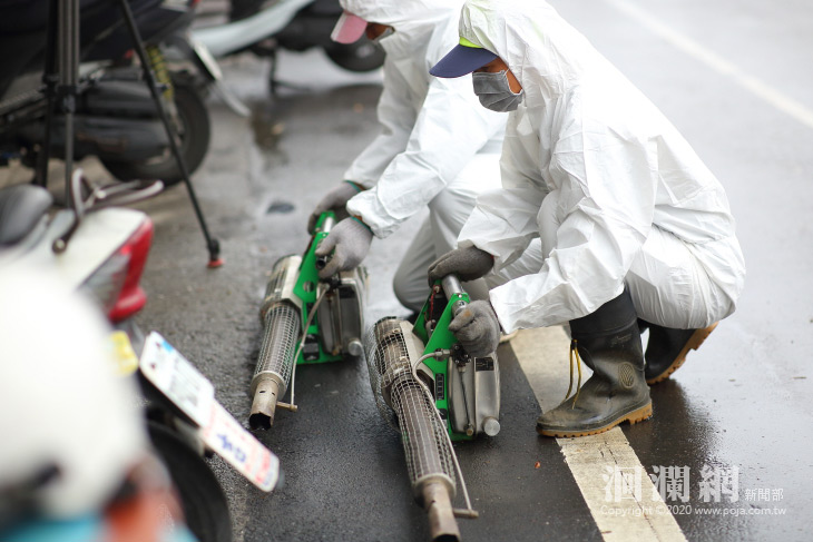 吉安鄉第二波登革熱病媒蚊巡迴防治期程表