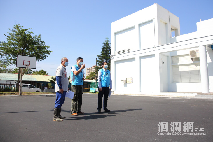 打造友善運動空間，民孝里活動中心籃球場六月可啟