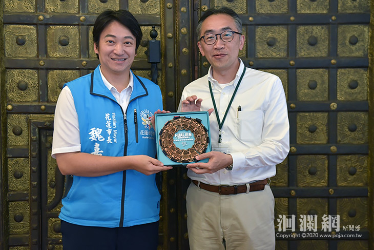 魏市長拜會理想大地，年底馬拉松賽事再度攜手合作