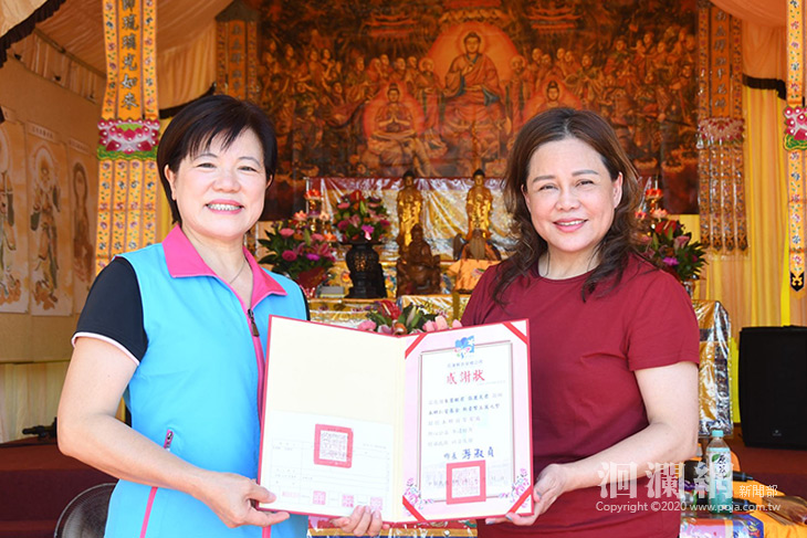 感謝鄰縣企業善心傳愛，吉安鄉公所致感謝狀