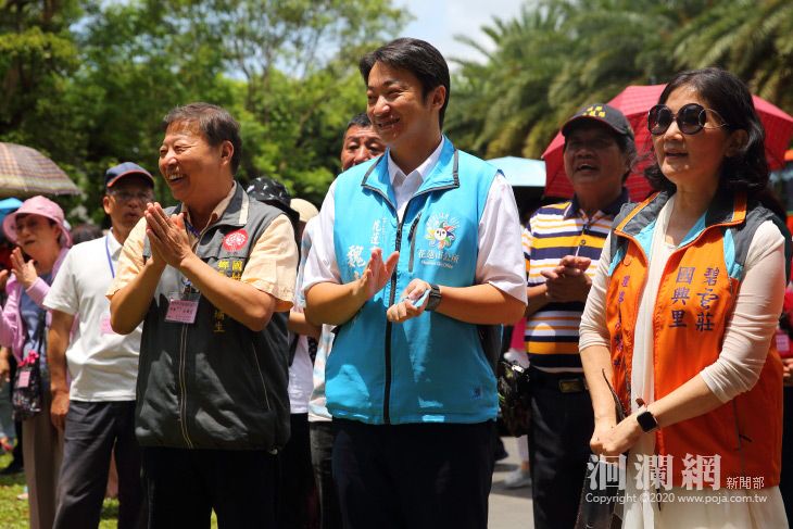 南投縣國姓鄉參訪碧雲莊，魏嘉賢盼交流成果豐碩