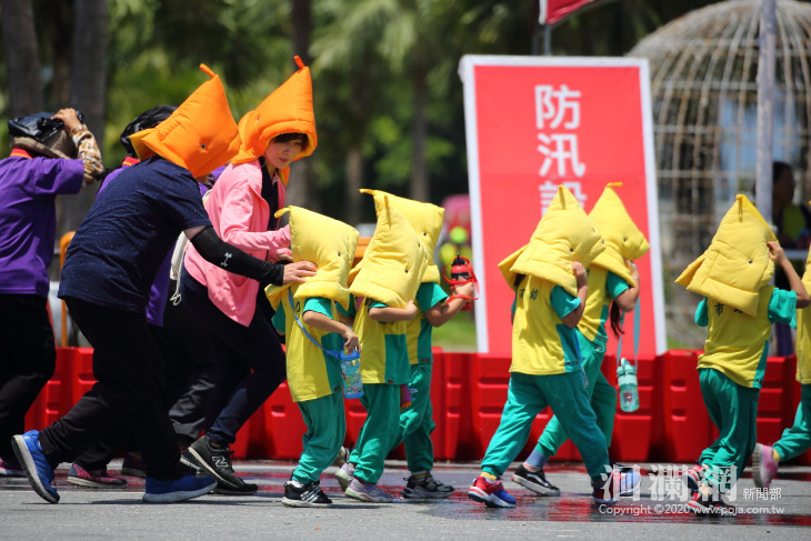 花蓮市複合式防汛搶險演習，場面逼真確實-洄瀾網