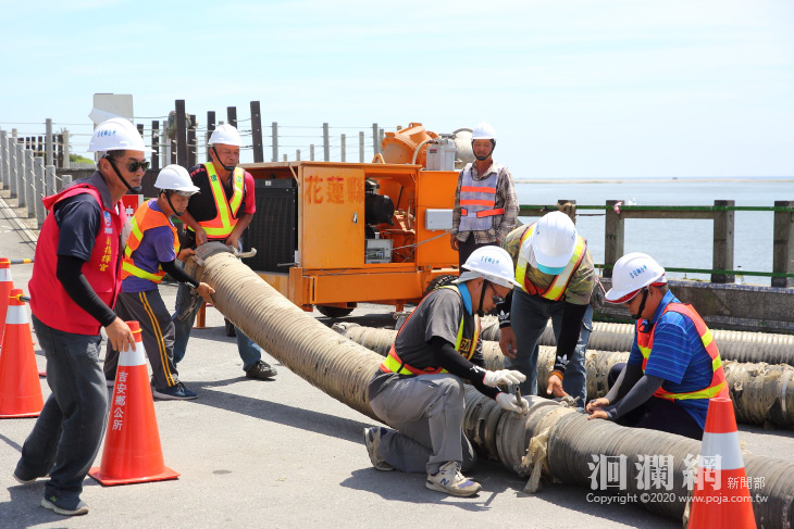 吉安鄉今實施防汛演習，現場實戰精實獲肯定-洄瀾