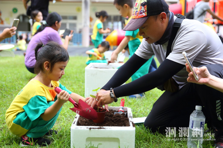 花蓮市幼中班成果發表，樂活小農夫體驗食農教育