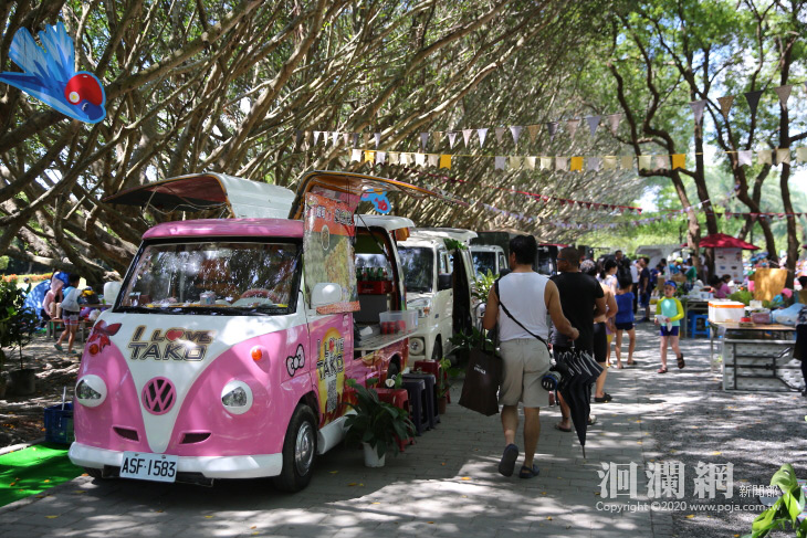 東大門夜市、知卡宣綠森林親水公園遊樂區食品攤
