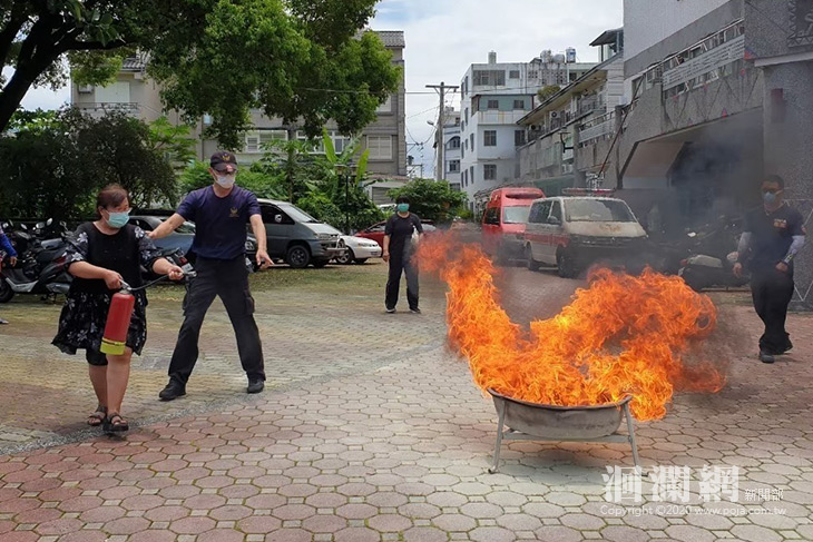 吉安鄉公所加強消防安全宣導及設備檢查