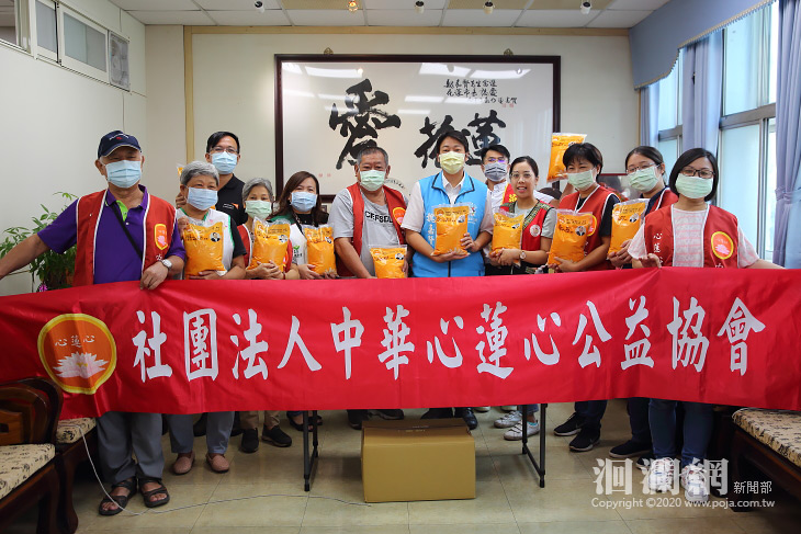 心蓮心公益協會捐5千公斤白米，魏嘉賢肯定陳昭榮