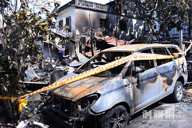 進豐街暗夜驚傳惡火，花蓮市啟動安心為您緊急應變