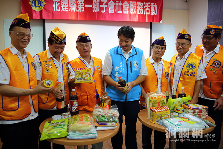 中元普渡送愛心，第一獅子會普渡供品捐弱勢家庭及