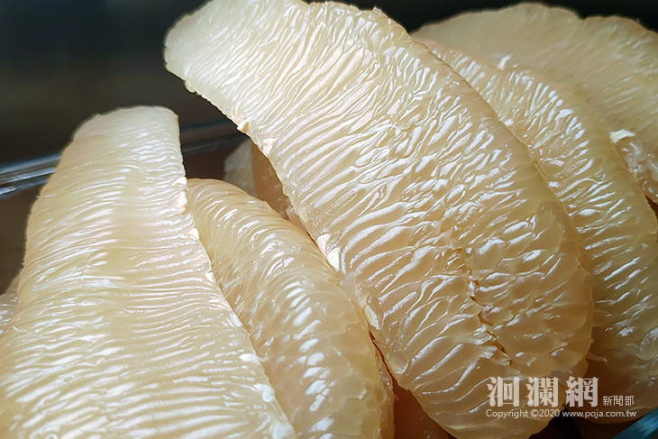 微酸回甘黃金比例，花蓮文旦上市開賣