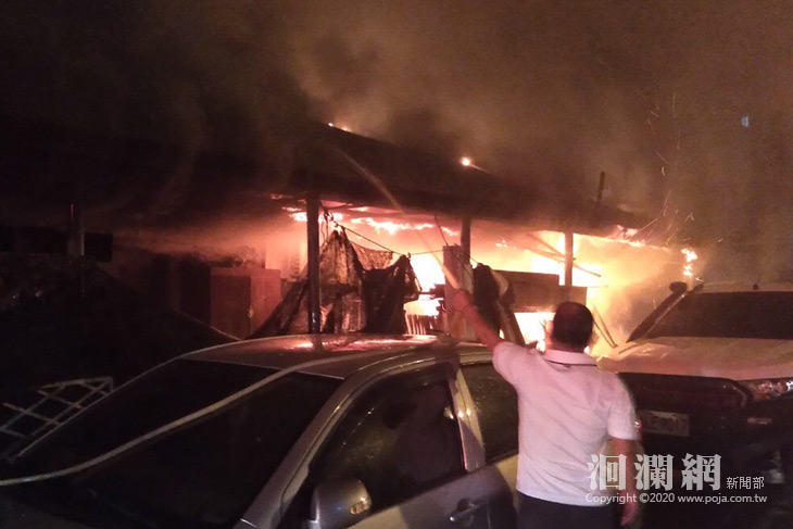 南京街暗夜驚傳惡火，花蓮市啟動安心為您緊急應變