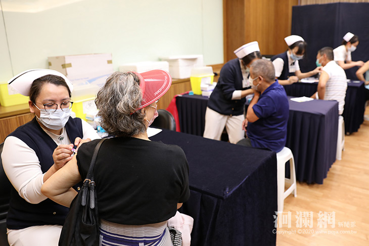 花蓮慈院分流動線免排隊，四價公費流感疫苗開放施