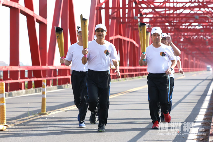 全民運聖火環台傳遞至桃竹苗