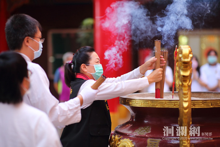 109年全民運動會賽事祈福儀式，祈求平安圓滿順利