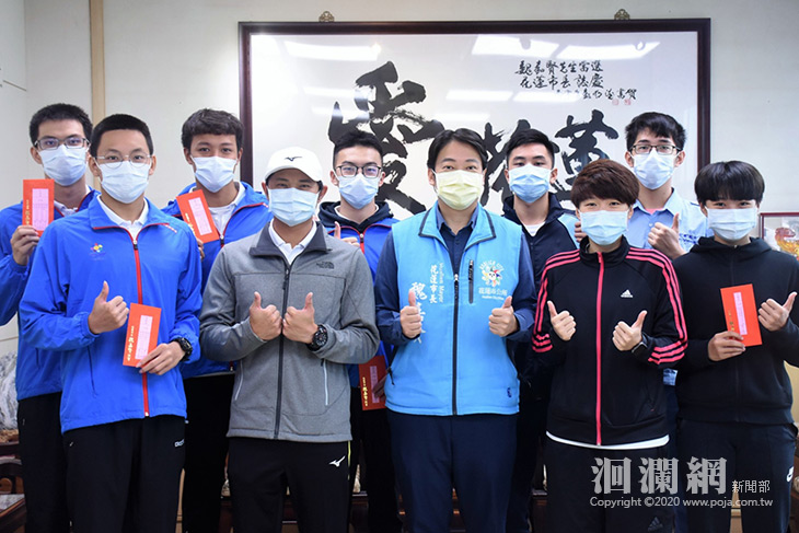 四維、花崗學子全中運表現優異 魏嘉賢頒獎表揚