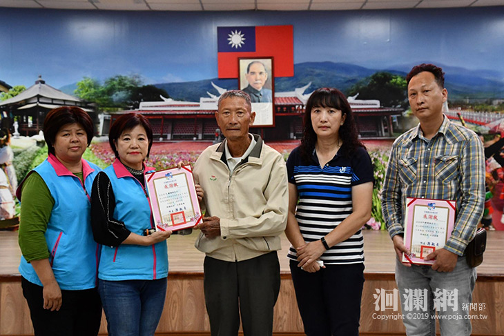 客家婦女鍾嬌妹遺愛吉安，公所與各社團承其遺願讓