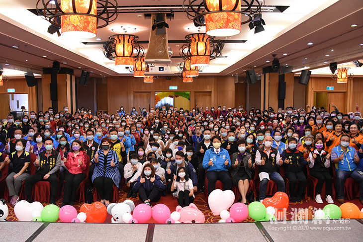 國際志工日前夕，魏嘉賢向志工致敬