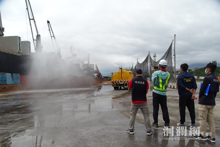 東北季風盛行季節 落實污染防制避免揚塵逸散