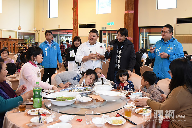 歲末年終感恩回饋，銘師父餐廳邀宴弱勢家庭