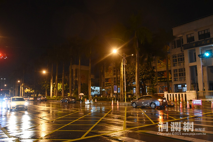 花蓮市增設照明設施，加強校園周邊安全