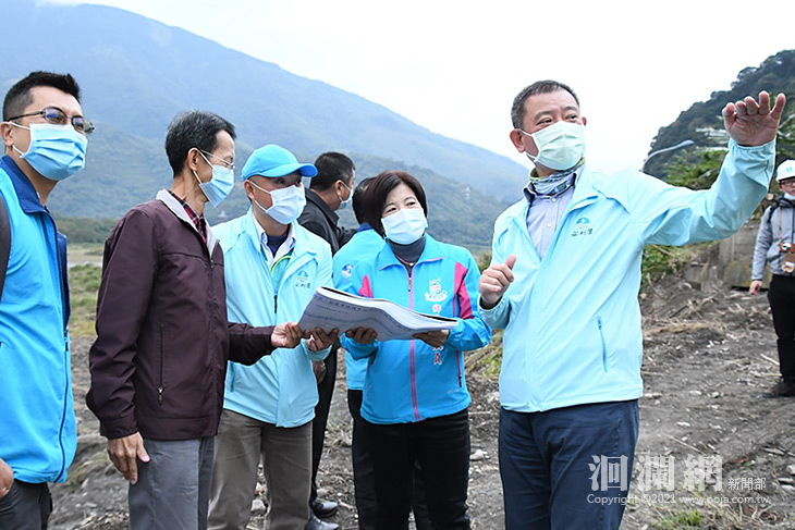 九河局召開木瓜溪護岸堤段開工說明會